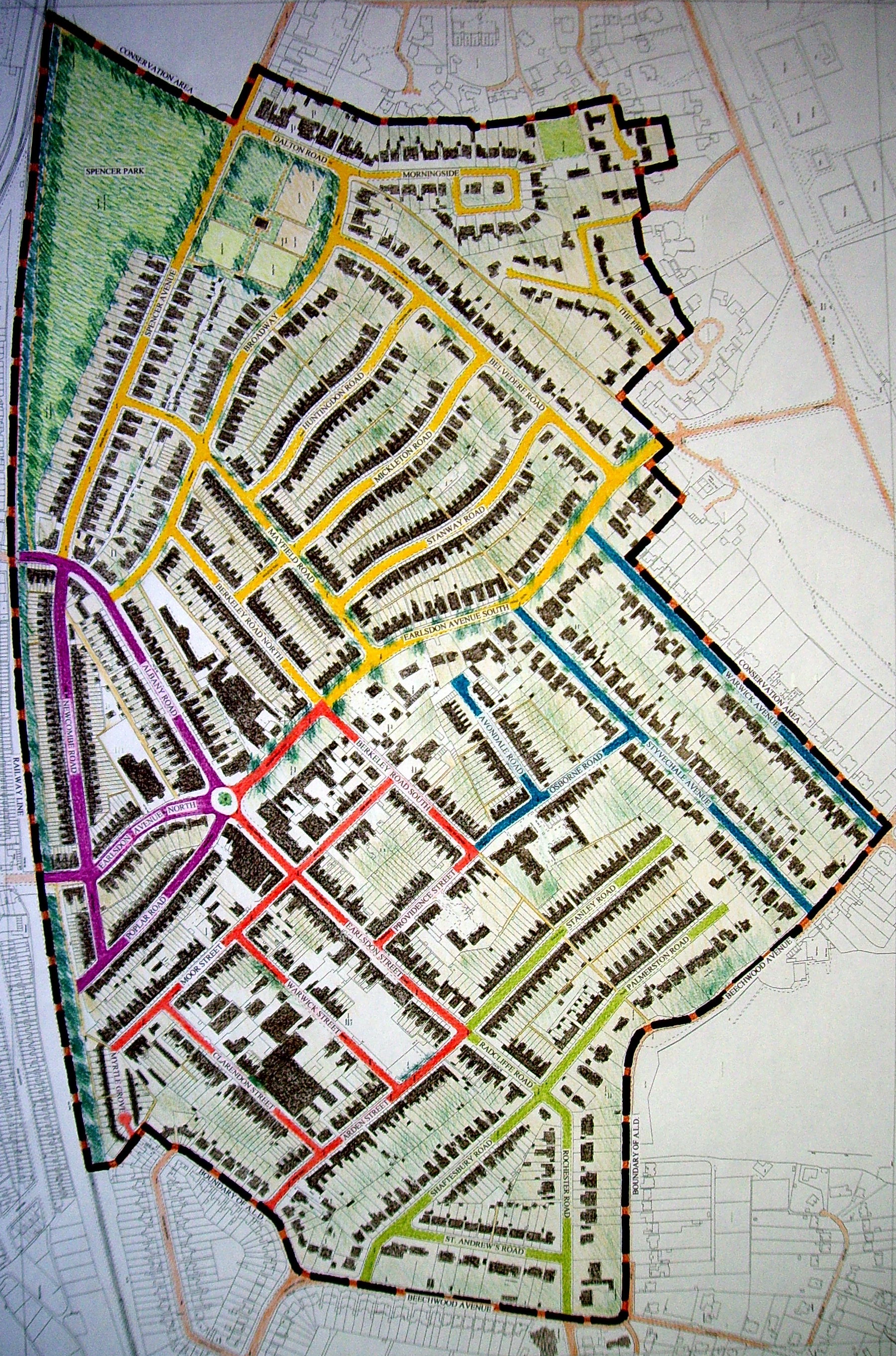 Earlsdon, Coventry Area of Local Distinctiveness