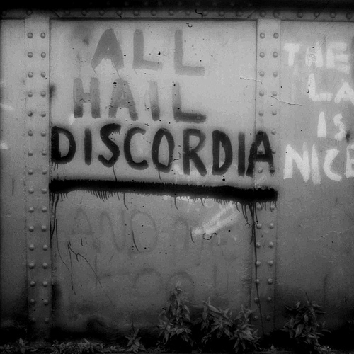 Anarchy Bridge graffiti 1982