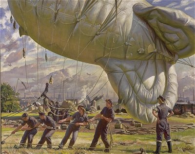 'The Barrage Balloon' by Dame Laura Knight